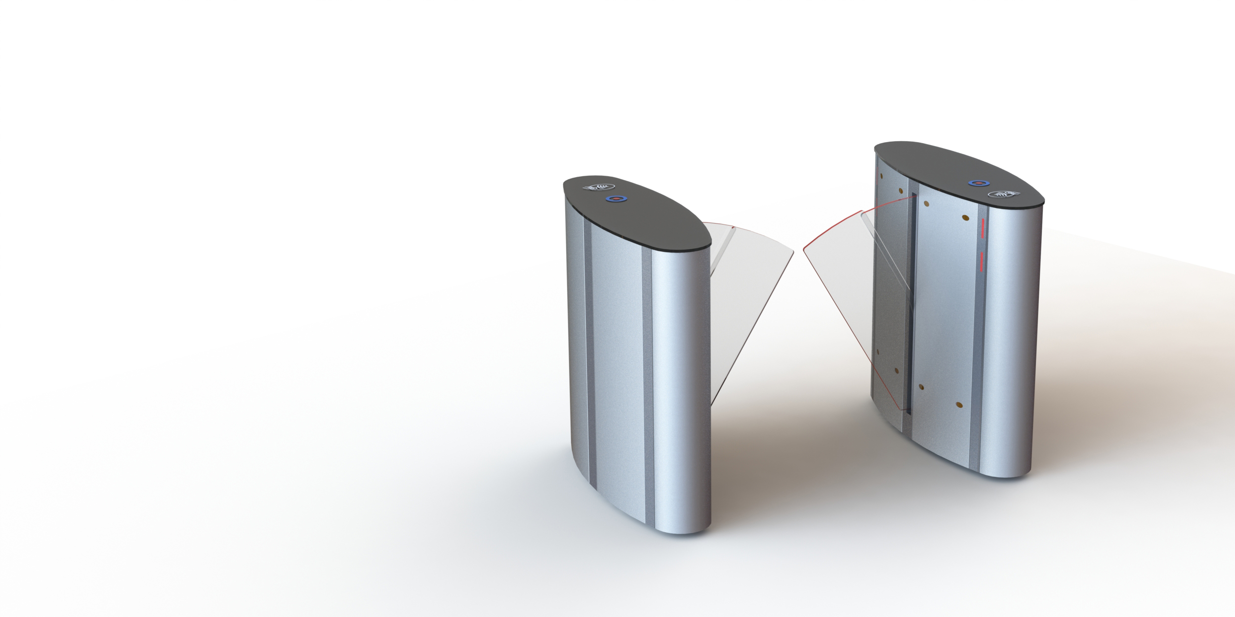 WR-221-L SPEED GATE TURNSTILES