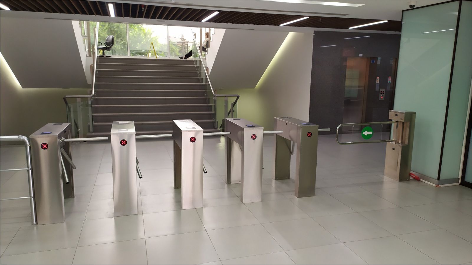 Card access control system and tripod, VIP turnstile project