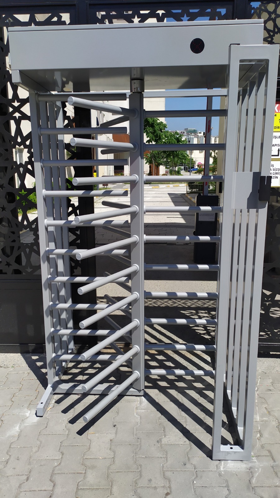 Full Height Turnstile Installation for Villa Park Residence