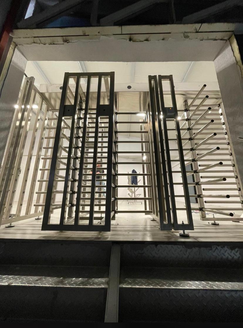 Construction Site Full-Height Turnstile Installation | Secure Access